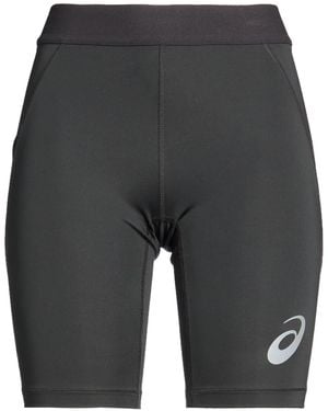 Asics Charcoal Shorts & Bermuda Shorts Polyester, Elastane - Gray