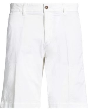 Harmont & Blaine Shorts & Bermuda Shorts Cotton, Rubber - White