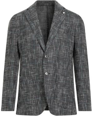 L.B.M. 1911 Blazer Cotton, Wool, Polyester, Polyamide - Grey