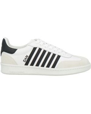 DSquared² Boxer Trainers - White