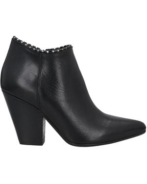 Zoe Ankle Boots Leather - Black