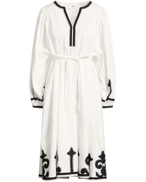 Not Shy Vestito Midi - Bianco