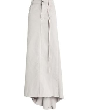 Ann Demeulemeester Maxi Skirt - White