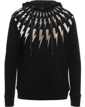 Neil Barrett Sweatshirt Cotton, Polyester, Elastane - Black