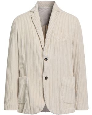 Original Vintage Style Blazer Cotton - Natural