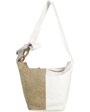 Borbonese Schultertasche - Weiß