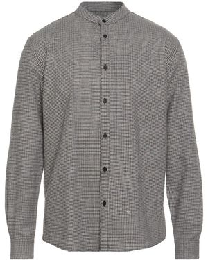 Minimum Khaki Shirt Polyester, Wool - Gray