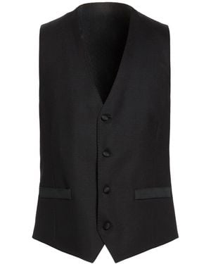 Lardini Tailored Vests - Black