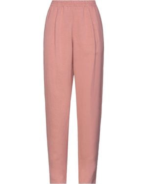 Forte Forte Pants Viscose, Linen, Acetate - Pink