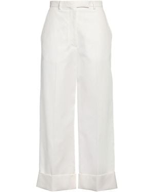 Thom Browne Pants Cotton - White