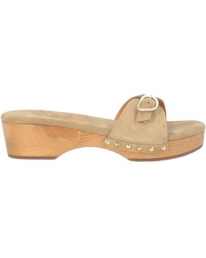 Ancient Greek Sandals Mules & Clogs - Natural