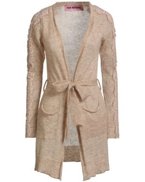 Pink Memories Strickjacke - Natur