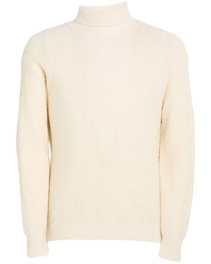 ATOMOFACTORY Turtleneck Wool, Polyamide, Elastane - White
