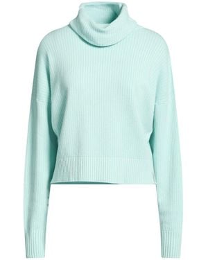 hinnominate Light Turtleneck Viscose, Polyester, Polyamide - Blue