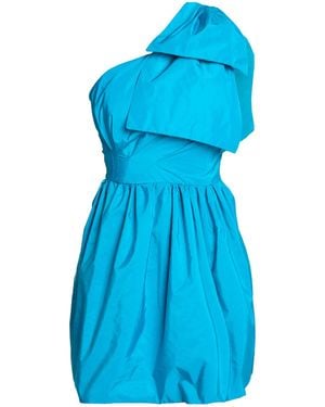 Dixie Mini Dress Polyester - Blue
