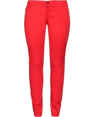 Trussardi Pantalone - Rosso