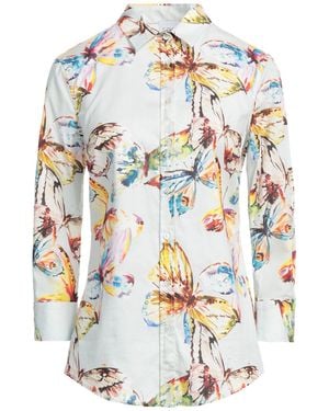 Sara Roka Shirt Cotton, Elastane - White