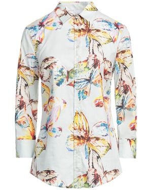 Sara Roka Shirt Cotton, Elastane - White