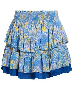 Poupette Mini Skirt Viscose - Blue