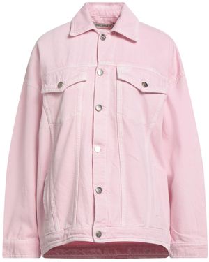 hinnominate Denim Outerwear Cotton - Pink