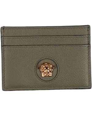 Versace Cardholder Calfskin - Green