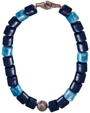 Maliparmi Necklace Plastic - Blue