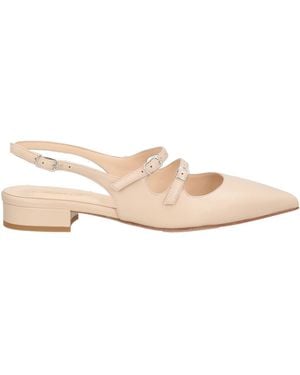 Anna F. Ballet Flats - Natural
