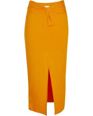 8 by YOOX Maxi Skirt - Orange
