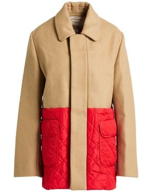 Maison Kitsuné Coat - Red