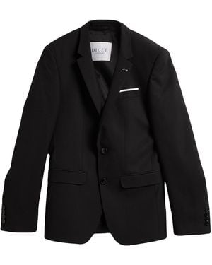 DIGEL Blazer Polyester, Viscose, Elastane - Black