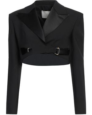 Dion Lee Blazer Polyester, Wool, Elastane, Polyamide - Black