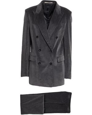 Tagliatore 0205 Suit Cotton, Cashmere, Elastane - Gray
