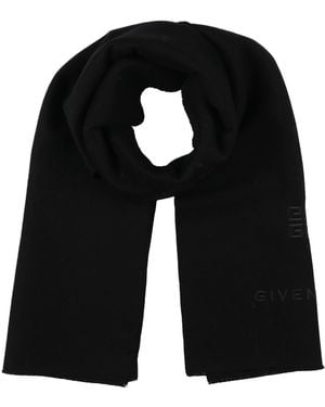 Givenchy Scarf Wool, Cashmere - Black