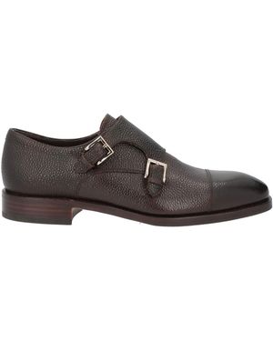 Carmina Dark Loafers Leather - Brown