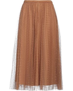 RED Valentino Midi Skirt - Brown