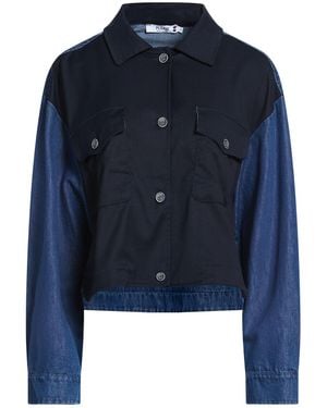 Please Denim Outerwear Polyester, Viscose - Blue