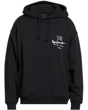 Y-3 Sweatshirt Cotton - Black