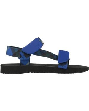 Burberry Sandals Textile Fibers - Blue