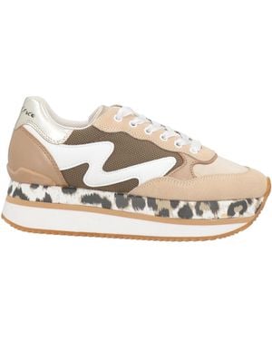 Manila Grace Sneakers Textile Fibers, Leather - Natural
