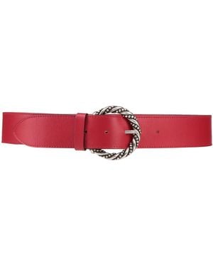 Orciani Belt Leather - Red