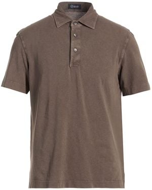 Drumohr Polo Shirt Cotton - Brown