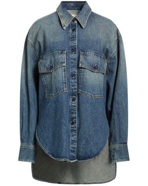 KHAITE Camicia Jeans - Blu
