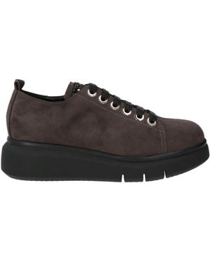 Cinzia Soft Lace-Up Shoes Leather - Brown