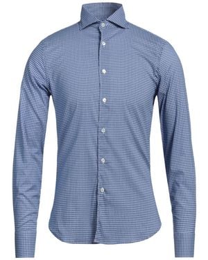 Fedeli Shirt Cotton, Elastane - Blue