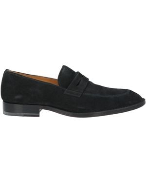 Testoni Midnight Loafers Leather - Black