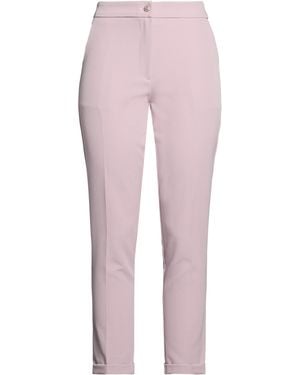 Yes-Zee Taupe Pants Polyester, Elastane - Gray