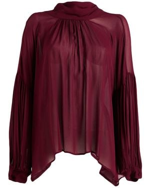 Imperial Burgundy Top Viscose - Purple
