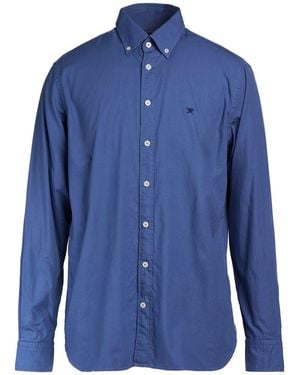 Hackett Sky Shirt Cotton - Blue