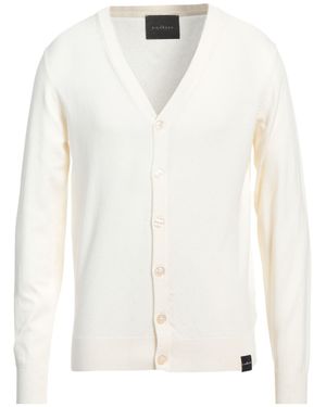 John Richmond Cream Cardigan Viscose, Nylon - White