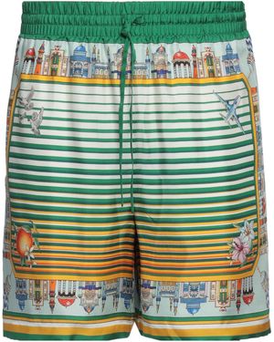 CASABLANCA Shorts & Bermuda Shorts - Green